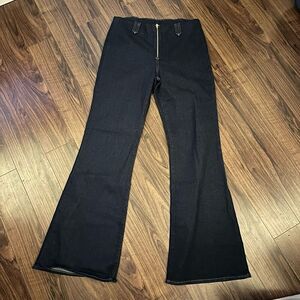 Express Black Flare & Wide Leg Jeans